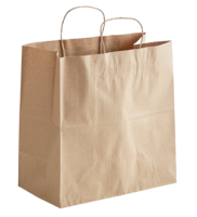BROWN  SHOPPER 13 X 7 X 13 ( 250 / BL )
